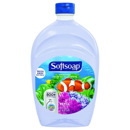 Softsoap Fresh Scent Liquid Hand Soap Refill 50 oz 035000459932